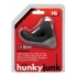 Hunkyjunk Slingshot 3 Ring Teardrop Tar Black - Mens Cock & Ball Gear