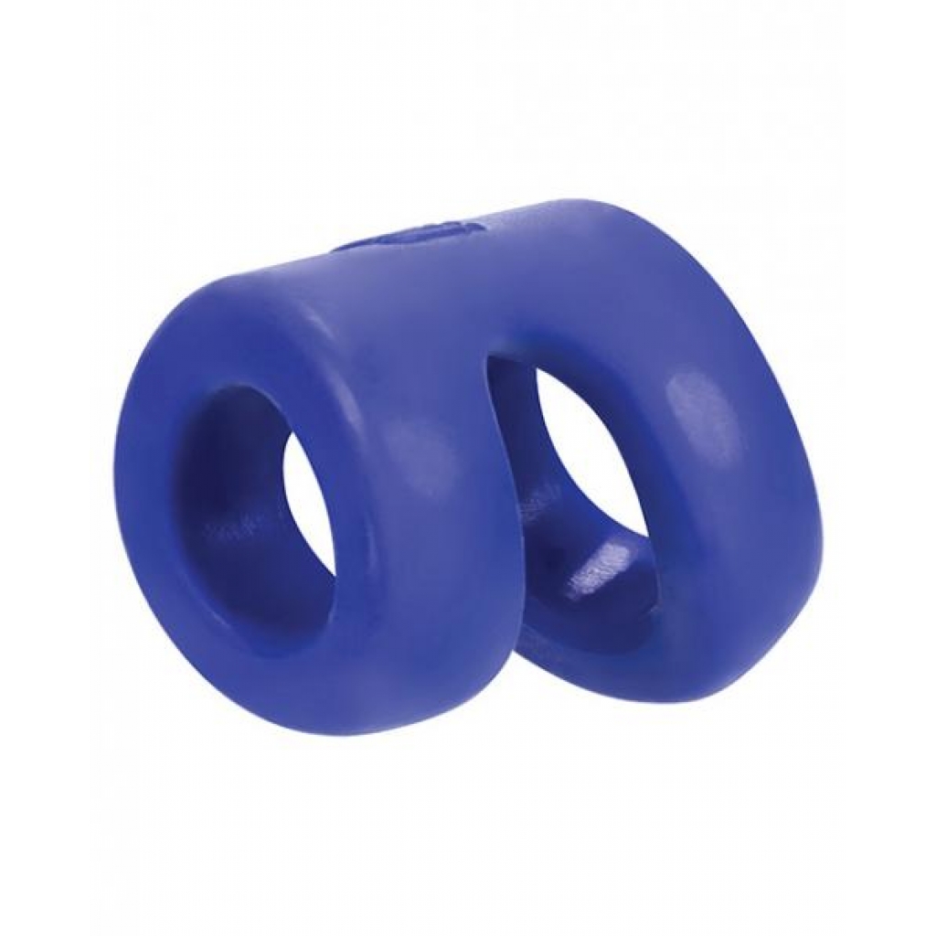 Hunky Junk Connect Cock Ball Tugger Blue - Mens Cock & Ball Gear