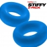 Stiffy 2-pack C-rings Teal Ice (net) - Classic Penis Rings