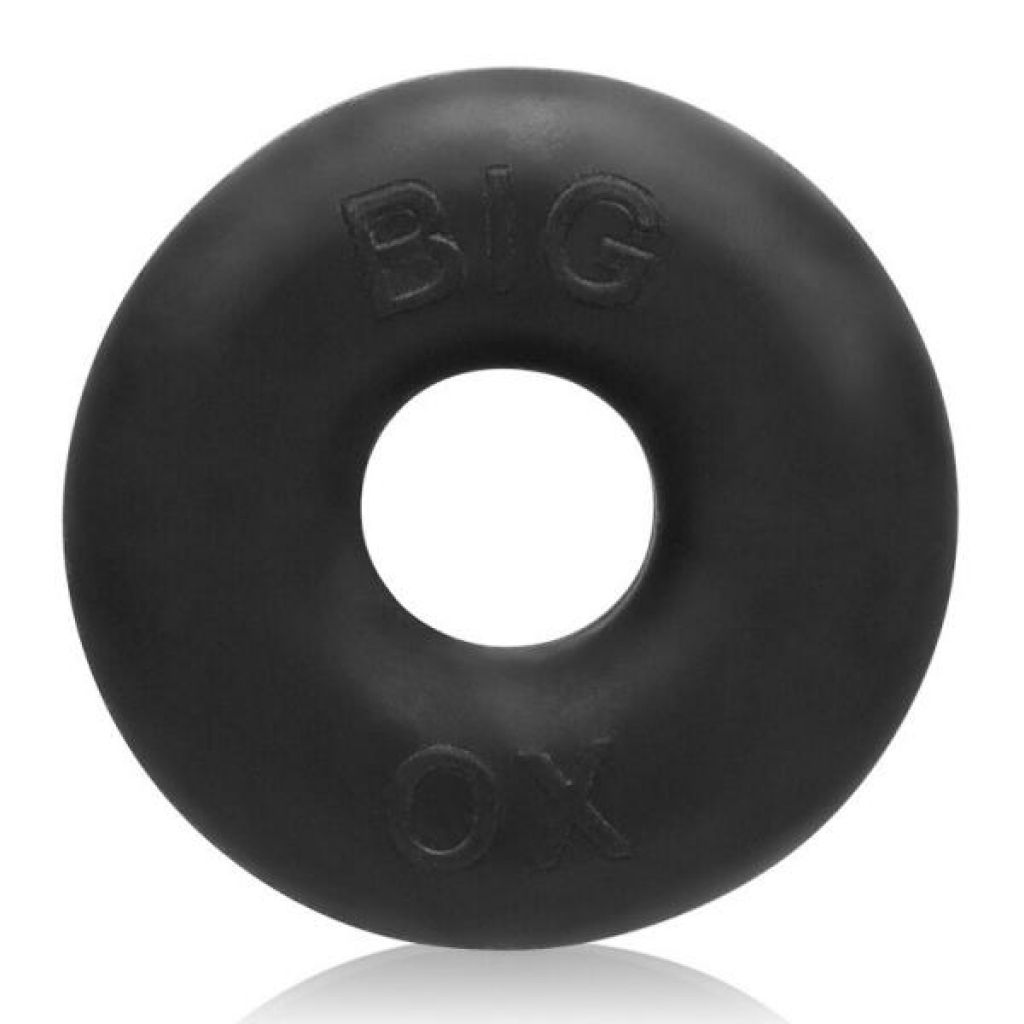 Big Ox Cockring Oxballs Silicone TPR Blend Black Ice - Mens Cock & Ball Gear