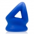 Oxballs Tri Squeeze Cocksling Ball Stretcher Blue - Mens Cock & Ball Gear