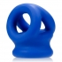 Oxballs Tri Squeeze Cocksling Ball Stretcher Blue - Mens Cock & Ball Gear