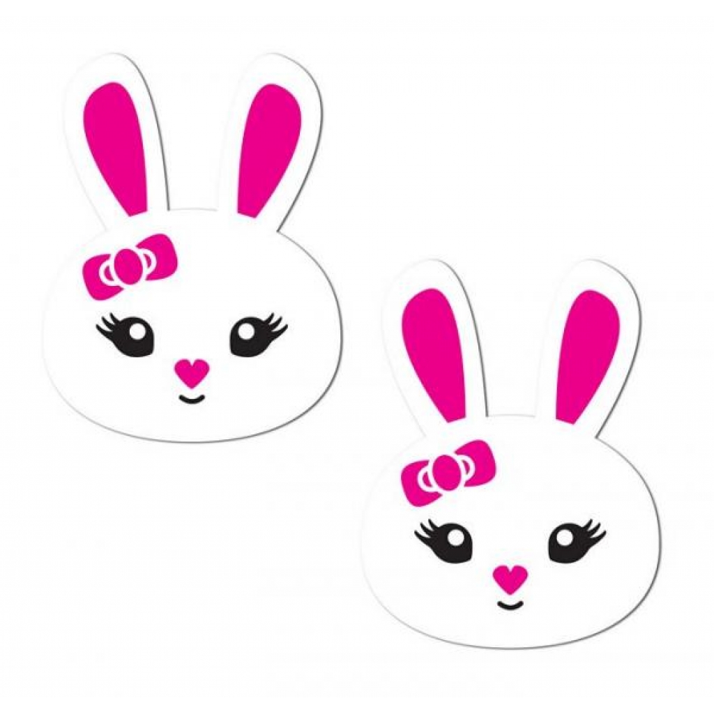 Pastease Bunny White Pasties - Pasties, Tattoos & Accessories