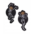 Pastease Dancing Skeletons W/ Pumpkin Heads - Pasties, Tattoos & Accessories