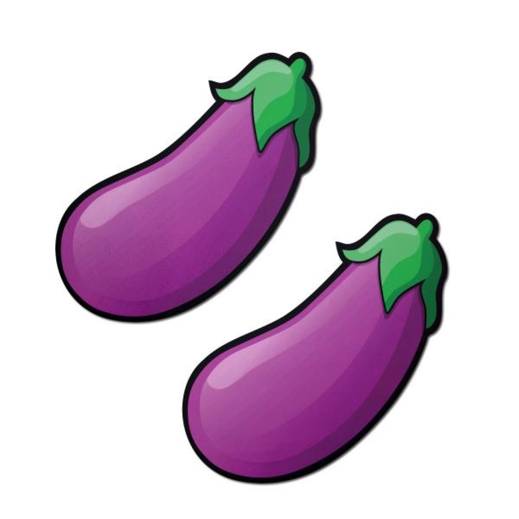 Pastease Eggplant Emoji Nipple Covers