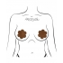 Pastease Dark Nude Concealing Flower - Pasties, Tattoos & Accessories