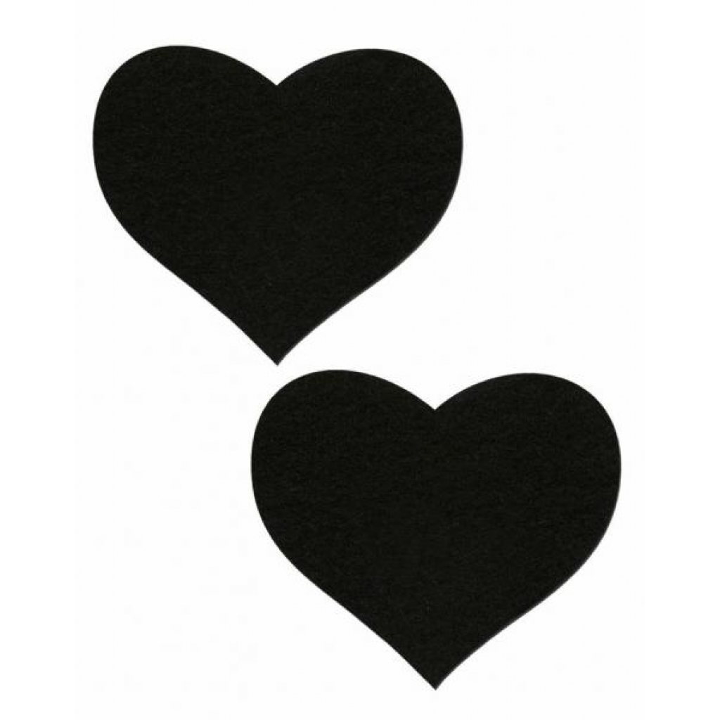 Heart Sweety Hearts Black Pasties O/S - Pasties, Tattoos & Accessories