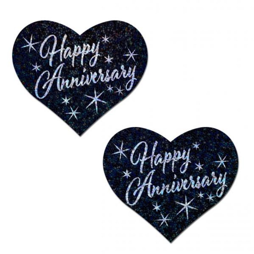 Pastease Happy Anniversary Heart - Pasties, Tattoos & Accessories