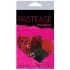 Pastease Sweety Red & Black Color Changing Sequin Heart - Pasties, Tattoos & Accessories
