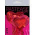 Pastease Red Holographic Heart W/ Tassel Fringe - Pasties, Tattoos & Accessories
