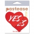 Pastease Love Yes Red Heart Pasties - Pasties, Tattoos & Accessories