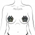 Pastease Paw Print Silver Shattered Disco Ball - Pasties, Tattoos & Accessories