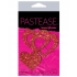 Pastease Glitter Peek A Boob Hearts Pasties Red - Pasties, Tattoos & Accessories