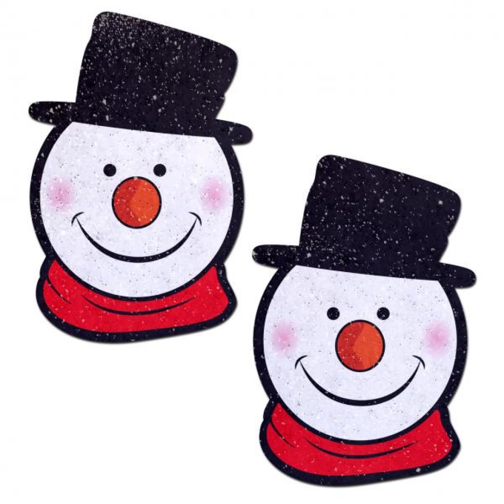 Pastease Festive Snowman Nipple Pasties