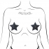 Pastease Crystal Black Stars - Pasties, Tattoos & Accessories