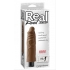 Real Feel Lifelike Toyz No. 1 Brown Vibrator - Realistic