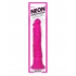 Neon Luv Touch Wall Banger - Pink Vibrating Dildo