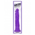 Neon Luv Touch Wall Banger - Purple Vibrating Dildo