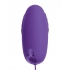 OMG! BULLETS #HAPPY USB Powered Bullet Vibrator Purple - Bullet Vibrators