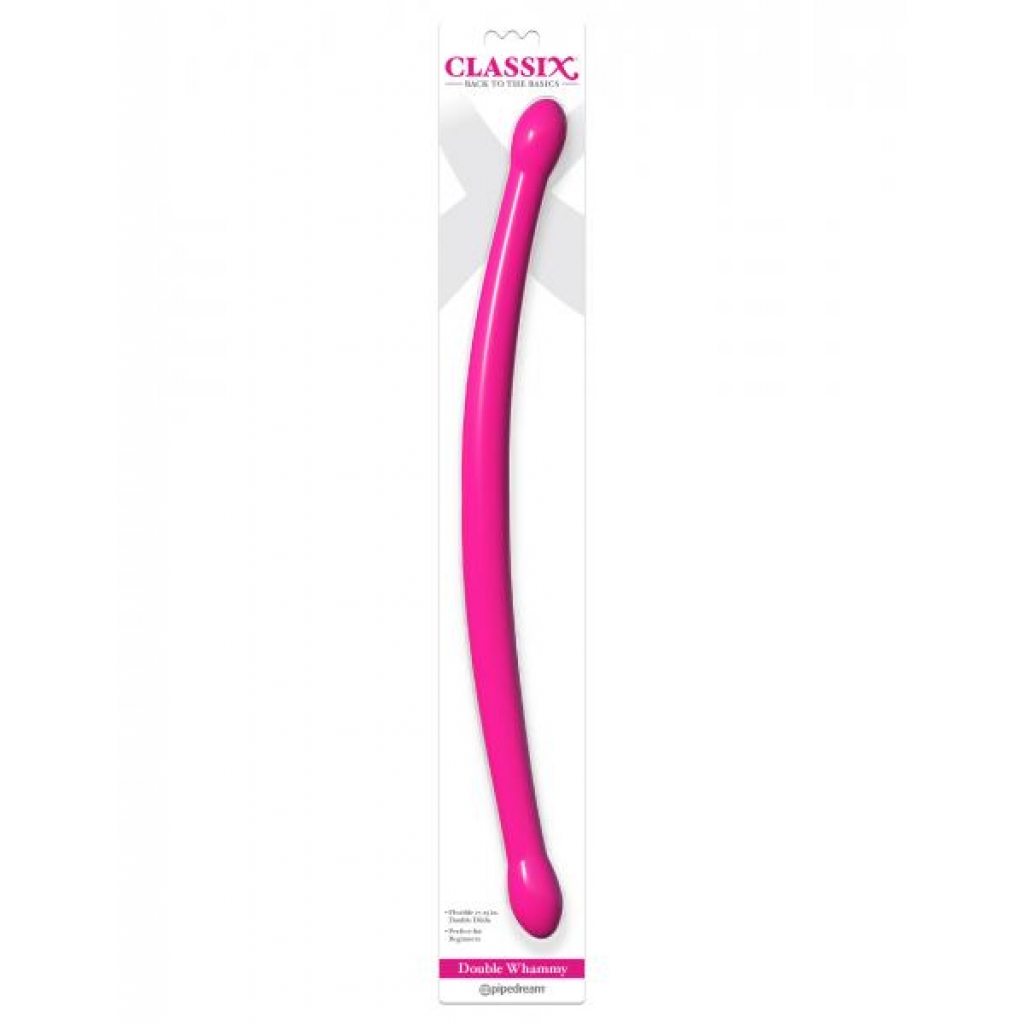 Classix Double Whammy Dual Dildo - Pink