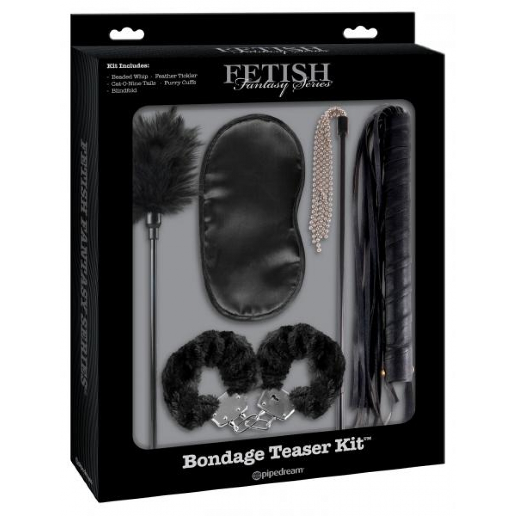 Fetish Fantasy Bondage Teaser Kit Black - BDSM Kits