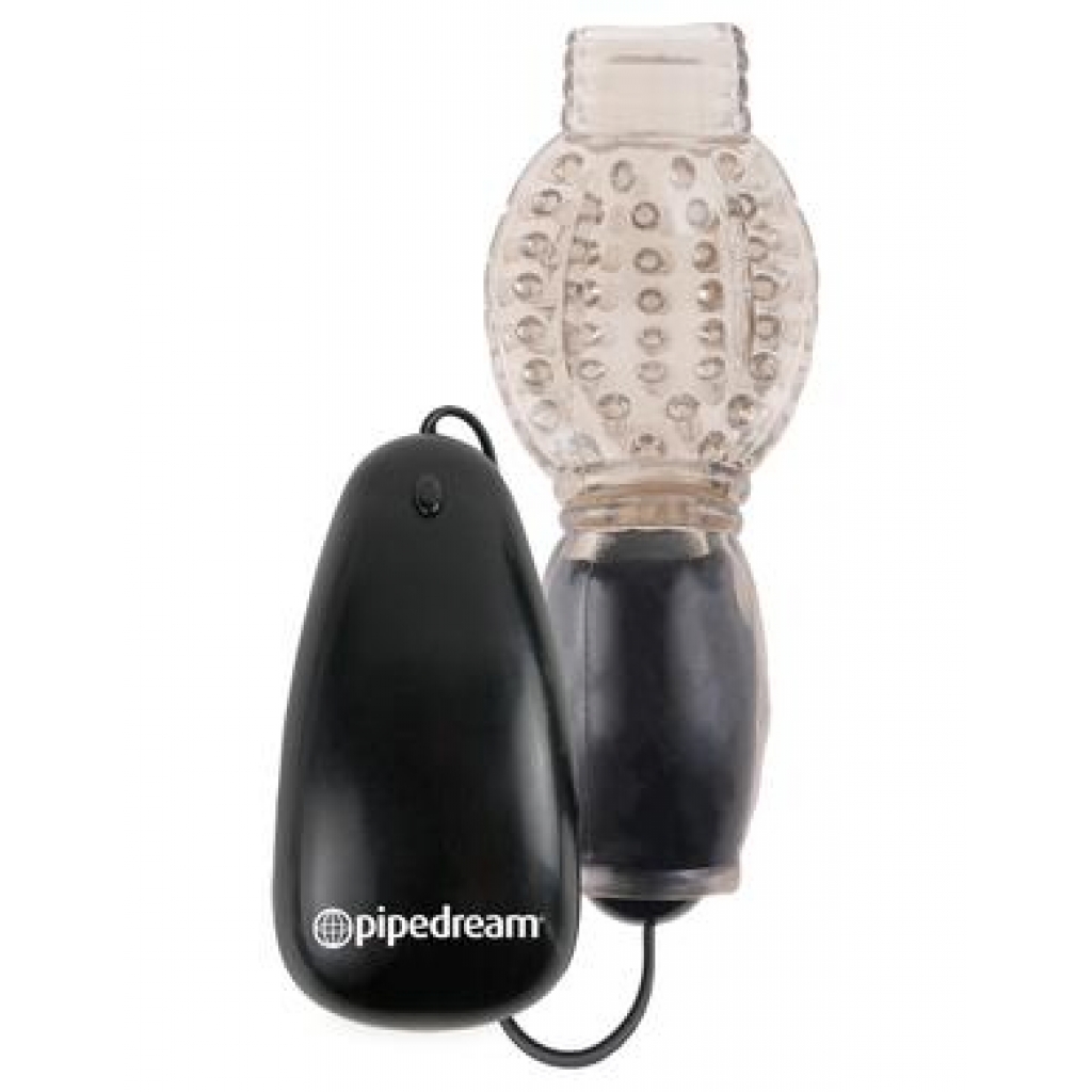 Fetish Fantasy Vibrating Head Teaser Black - Masturbation Sleeves