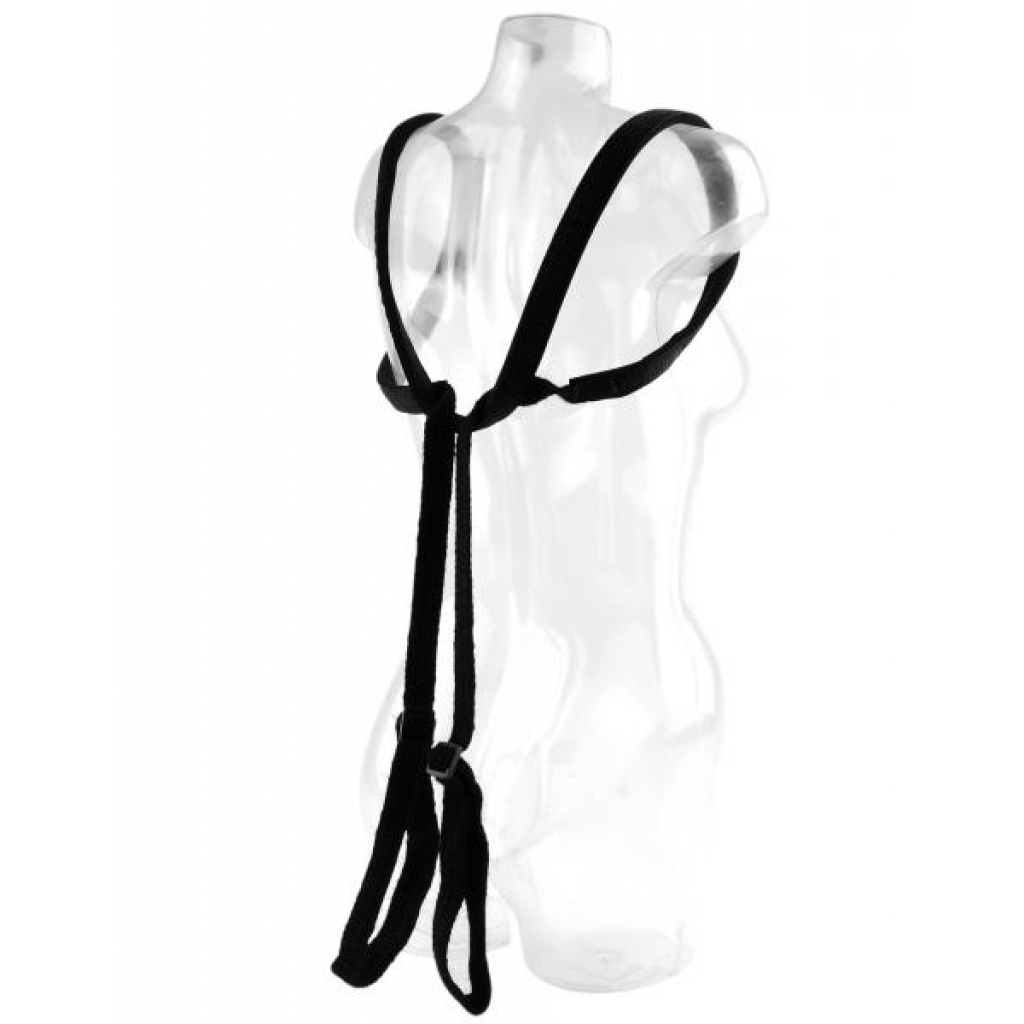 Fetish Fantasy Giddy Up Harness Black - Harnesses