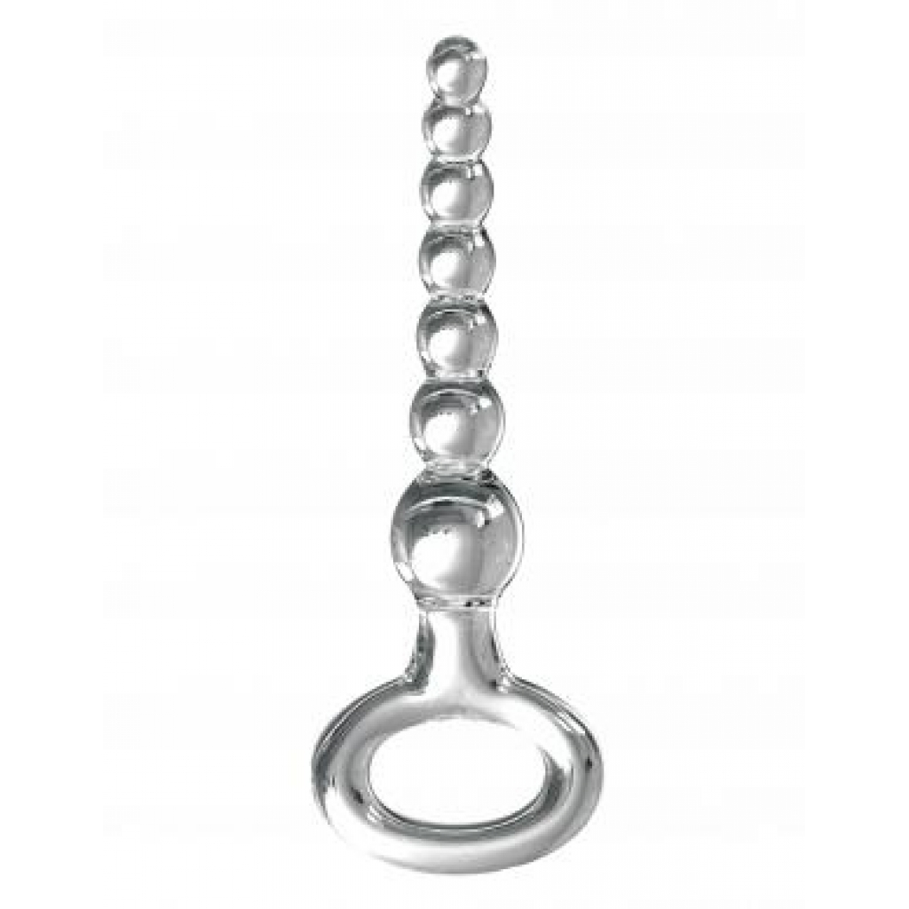 Icicles No 67 Glass Massager Clear - Anal Beads