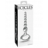 Icicles No 67 Glass Massager Clear - Anal Beads