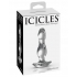 Icicles No 72 Clear Glass Massager - Anal Plugs