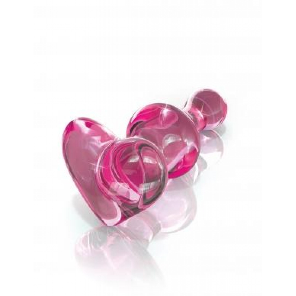 Icicles No 75 Pink Glass Massager - Anal Plugs