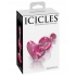 Icicles No 75 Pink Glass Massager - Anal Plugs