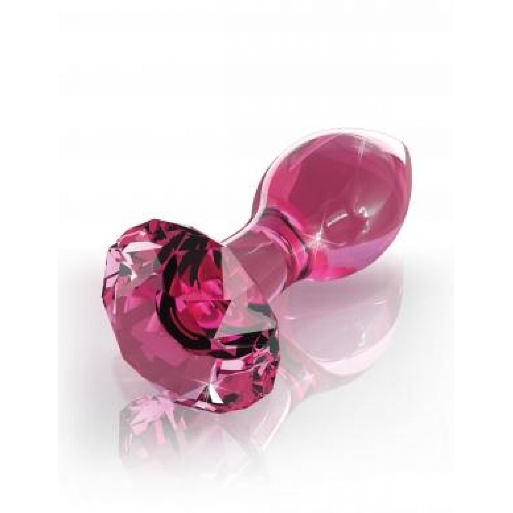 Icicles No. 79 Pink Glass Massager – Gem End