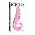 Icicles No 24 Glass Dong 6 Inches - Pink - G-Spot Dildos