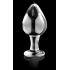 Icicles No 25 Glass Anal Plug Clear - Anal Plugs