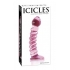 Icicles Hand Blown Glass Massager No 28 Pink - G-Spot Dildos
