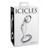 Icicles No. 46 Glass Butt Plug Clear - Anal Plugs