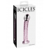 Icicles No 53 Glass Massagers Pink Wand - G-Spot Dildos