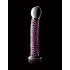 Icicles No 53 Glass Massagers Pink Wand - G-Spot Dildos