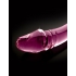 Icicles No 57 Glass Double Dildo Pink - Double Dildos