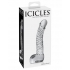 Icicles No 61 Glass Massager G-Spot Dildo Clear - Realistic Dildos & Dongs