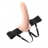 Fetish Fantasy 8 Inches Hollow Strap On Dildo Beige - Hollow Strap-ons