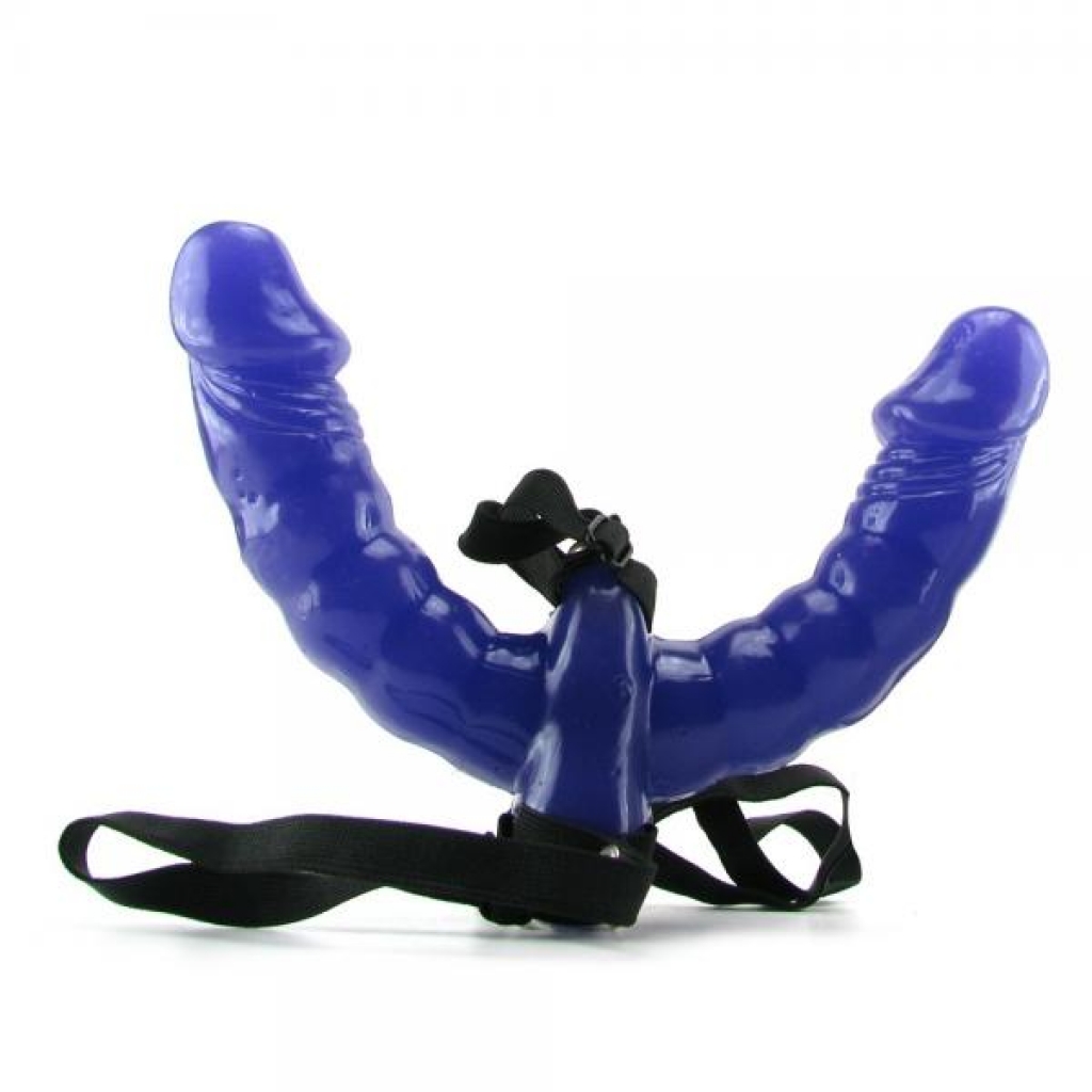 Fetish Fantasy Double Delight Strap On Purple - Harness & Dong Sets