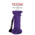 Fetish Fantasy Series Deluxe Silky Rope Purple 32ft - Rope, Tape & Ties