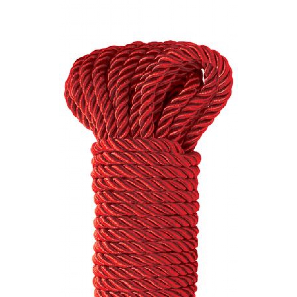 Fetish Fantasy Series Deluxe Silky Rope Red 32ft - Rope, Tape & Ties