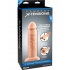 8 Inches Silicone Hollow Extension Beige - Penis Extensions