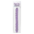 Basix Rubber Works 16 inches Double Dong Purple - Double Dildos