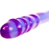 Basix Rubber Works 16 inches Double Dong Purple - Double Dildos