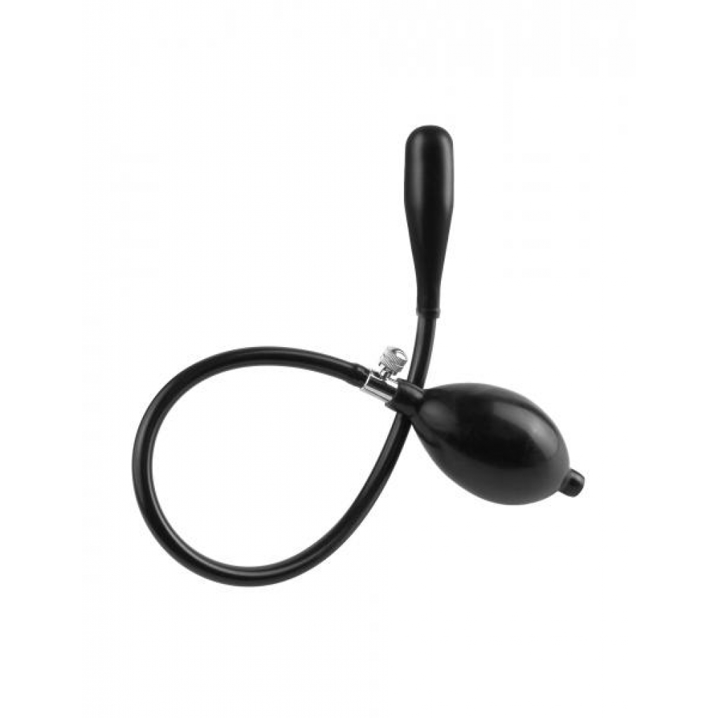 Anal Fantasy Inflatable Silicone Ass Expander Black - Anal Plugs