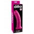 Dillio 8 inches Dildo Pink - Realistic Dildos & Dongs